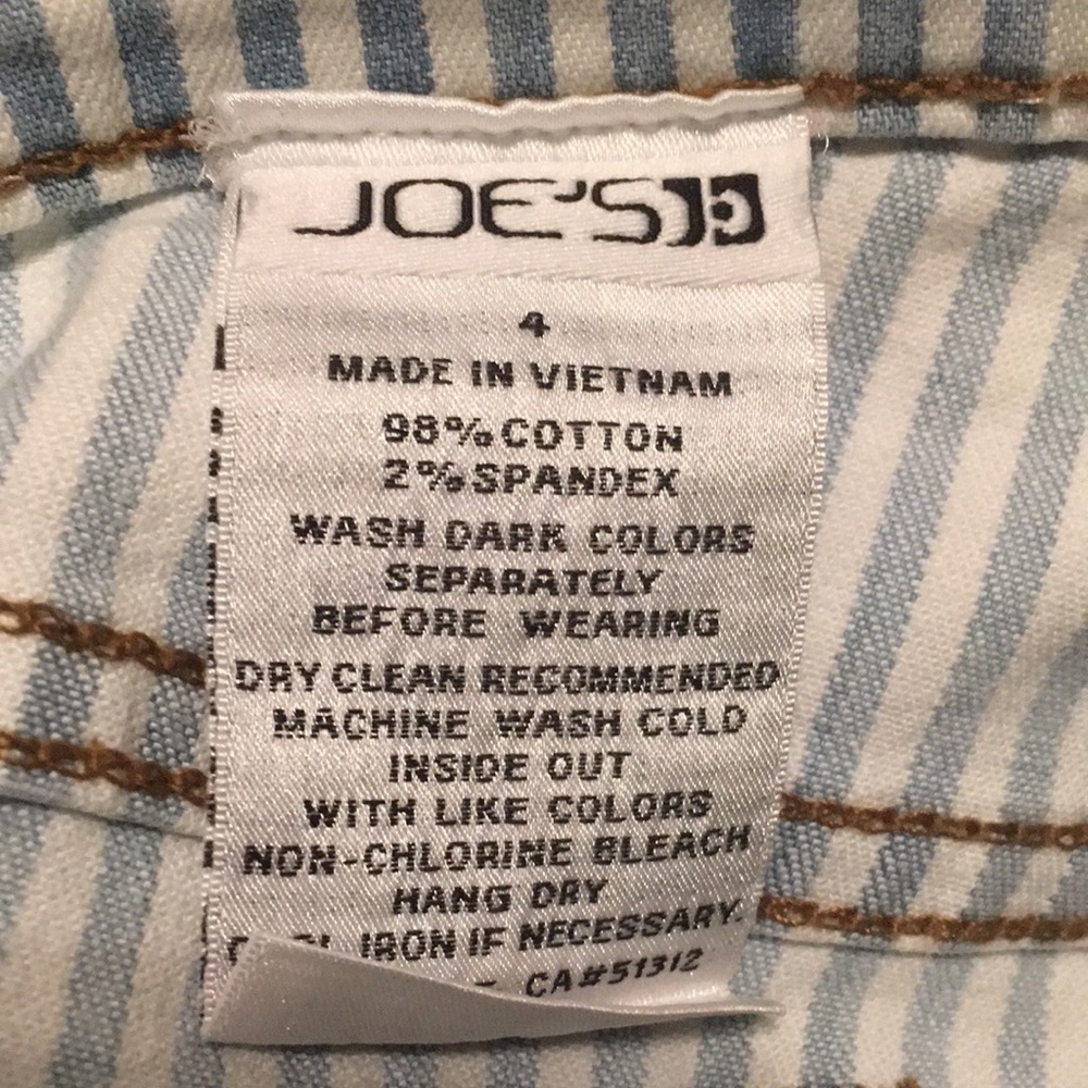 Joe’s Jeans | Striped Skinny Jeans - Picture 9 of 9